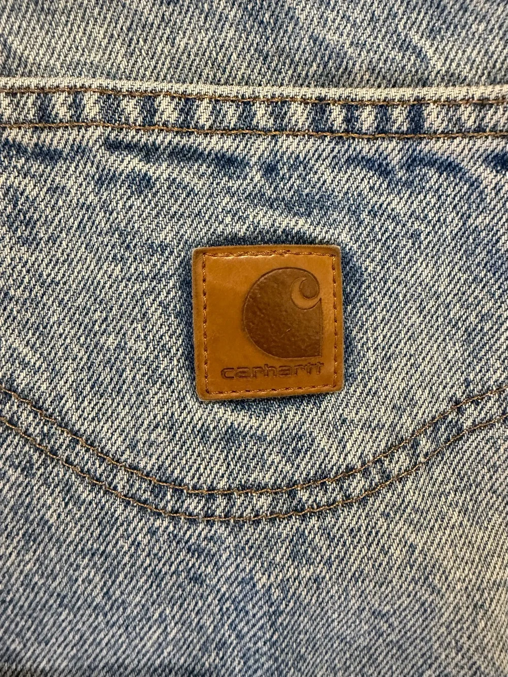 Carhartt Men’s Jeans Relaxed Fit‎ 48x30 Light Blue Jeans